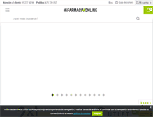 Tablet Screenshot of mifarmaciaonline.es